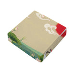 Japanese Cranes At Sunset Print Outdoor Seat Cushion Cover