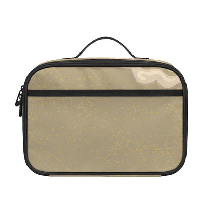 Japanese Cranes At Sunset Print Portable Lunch Bag