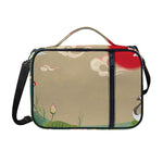 Japanese Cranes At Sunset Print Shoulder Strap Bible Bag
