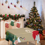 Japanese Cranes At Sunset Print Tablecloth