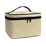 Japanese Cranes At Sunset Print Travel Makeup Bag