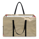 Japanese Cranes At Sunset Print Utility Tote Bag
