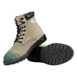 Japanese Cranes At Sunset Print Work Boots