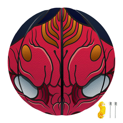 Japanese Demon Mask Print Basketball