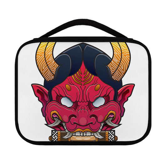 Japanese Demon Mask Print Classic Bible Case
