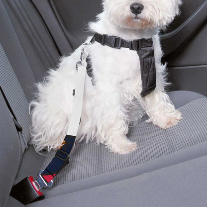 Japanese Demon Mask Print Dog Seat Belt