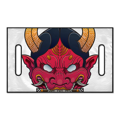 Japanese Demon Mask Print Golf Cart Seat Cover