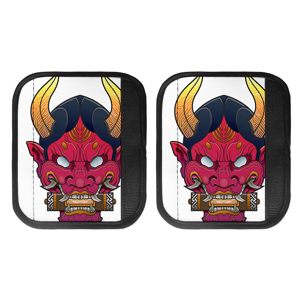 Japanese Demon Mask Print Handle Covers