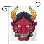Japanese Demon Mask Print House Flag
