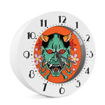 Japanese Demon Print Alarm Clock