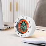 Japanese Demon Print Alarm Clock