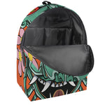 Japanese Demon Print Backpack