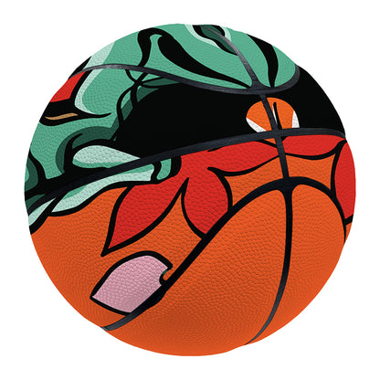 Japanese Demon Print Basketball
