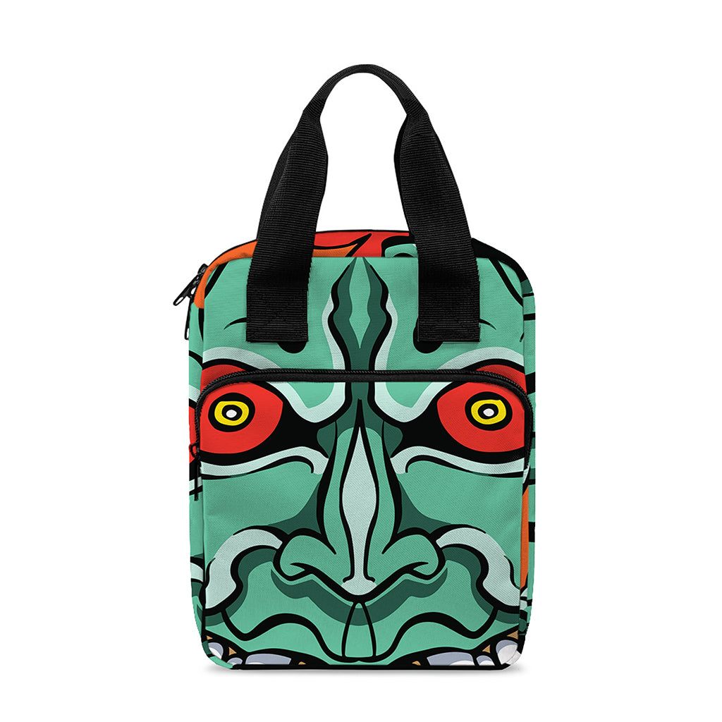 Japanese Demon Print Bible Tote Bag