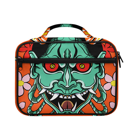 Japanese Demon Print Briefcase Bible Bag