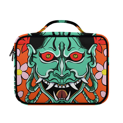 Japanese Demon Print Briefcase Bible Bag