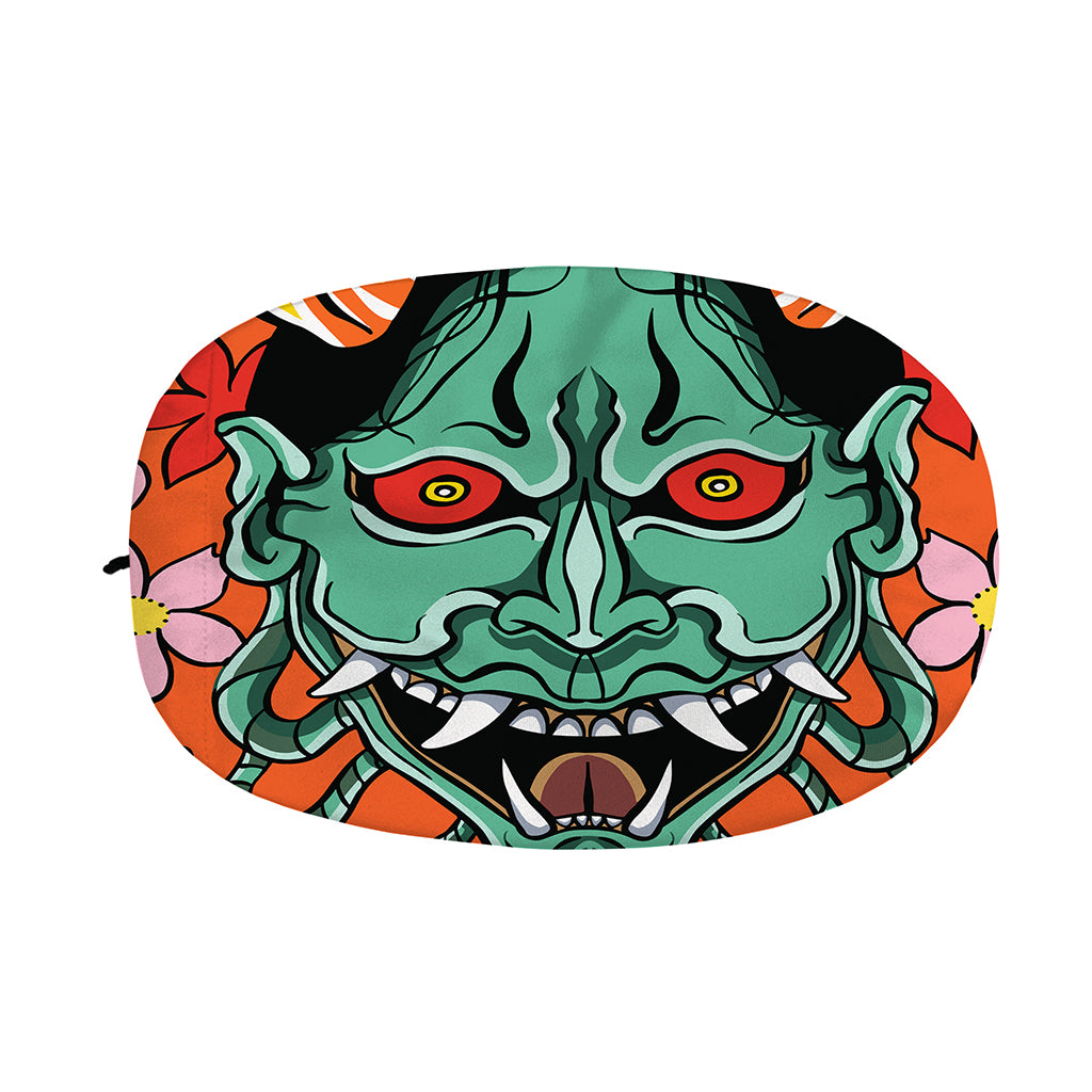 Japanese Demon Print Car Side Mirror Covers