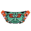 Japanese Demon Print Fanny Pack