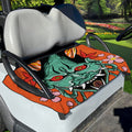 Japanese Demon Print Golf Cart Seat Cover