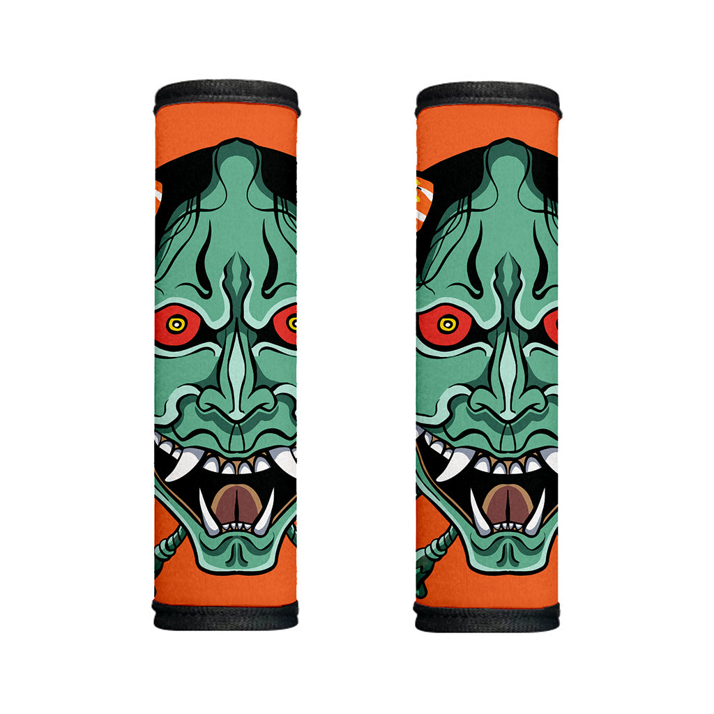 Japanese Demon Print Handle Covers