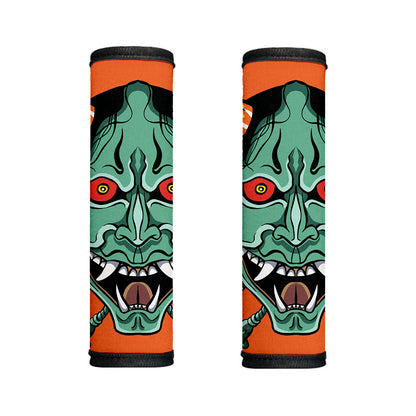 Japanese Demon Print Handle Covers