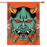 Japanese Demon Print House Flag