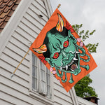 Japanese Demon Print House Flag
