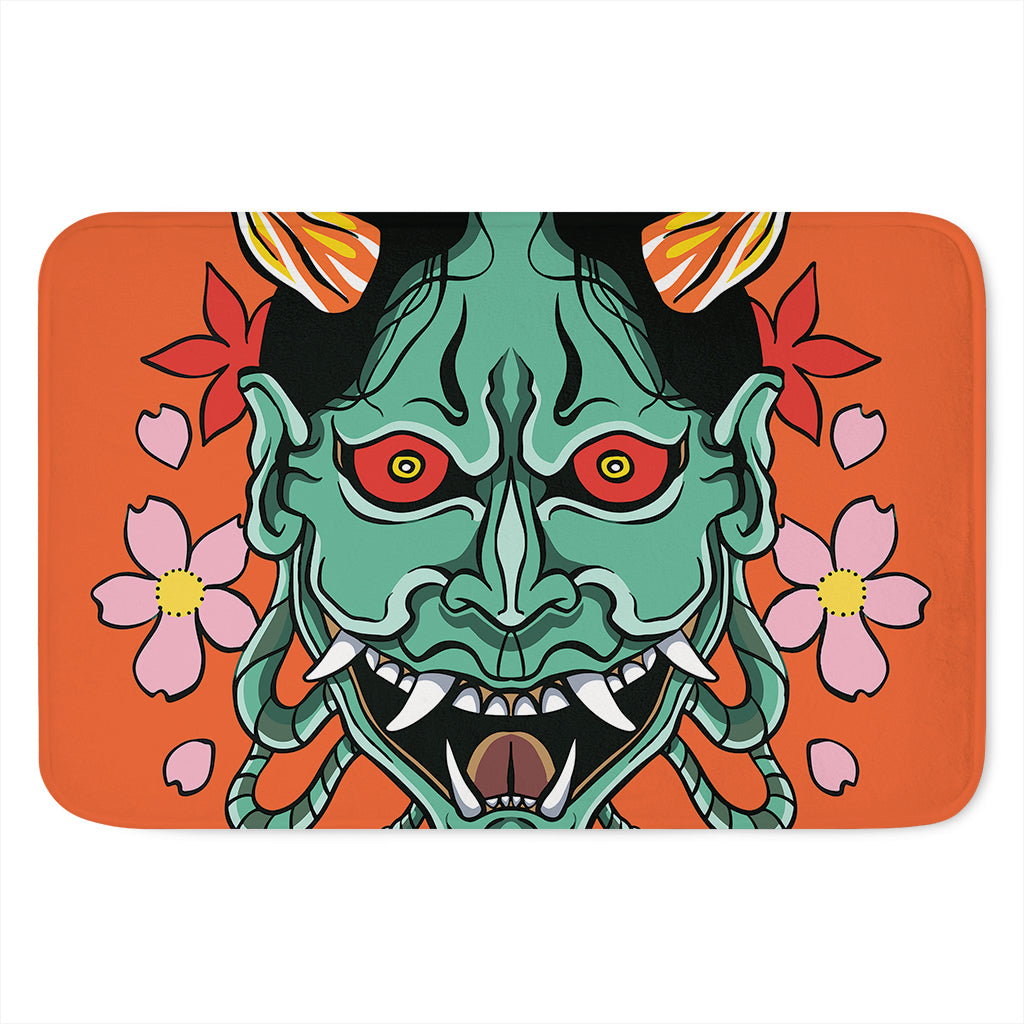 Japanese Demon Print Indoor Door Mat