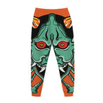 Japanese Demon Print Jogger Pants