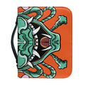 Japanese Demon Print Leather Bible Cover