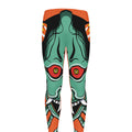 Japanese Demon Print Men's Leggings