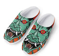 Japanese Demon Print Mesh Casual Shoes
