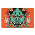 Japanese Demon Print Polyester Doormat