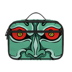 Japanese Demon Print Portable Lunch Bag