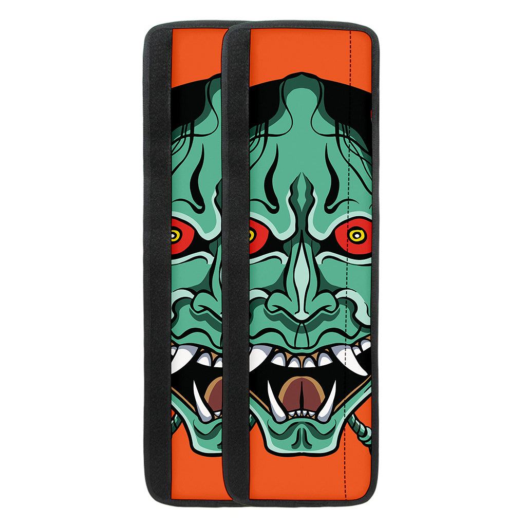 Japanese Demon Print Refrigerator Handle Covers