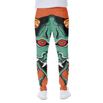 Japanese Demon Print Scuba Joggers