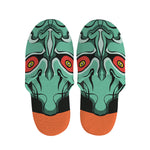 Japanese Demon Print Slippers