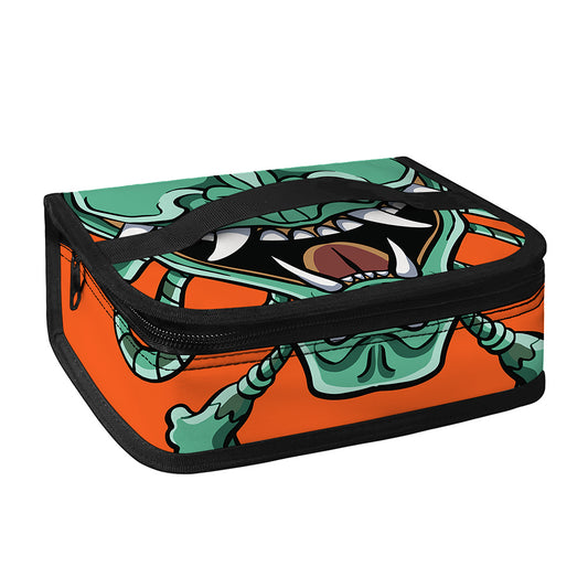 Japanese Demon Print Small Lunch Bag