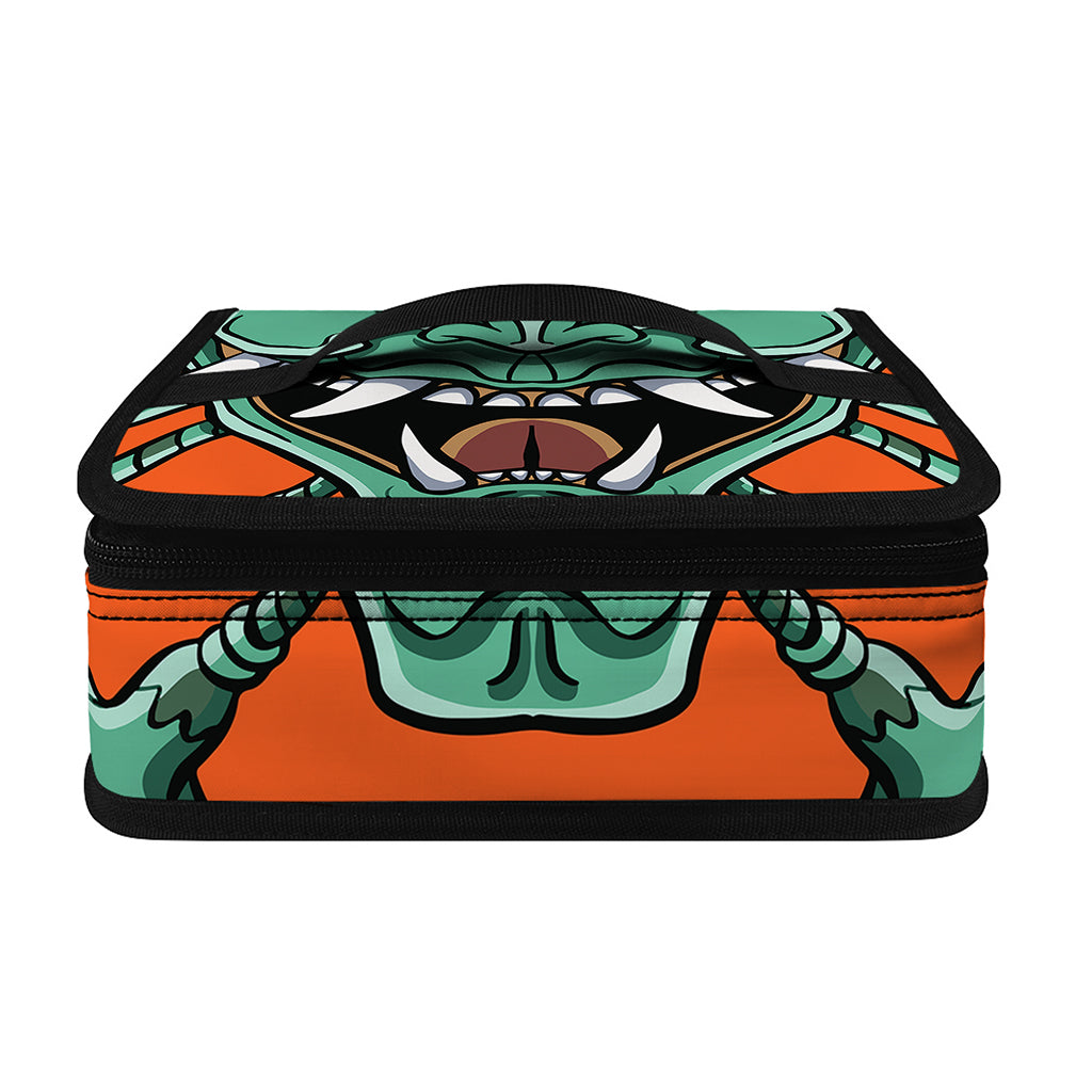Japanese Demon Print Small Lunch Bag