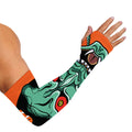 Japanese Demon Print Sun Protection Arm Sleeves