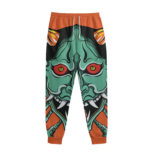 Japanese Demon Print Sweatpants