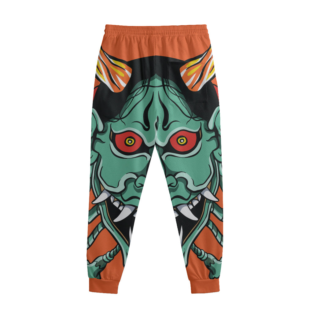 Japanese Demon Print Sweatpants