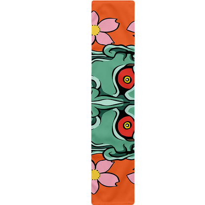 Japanese Demon Print Table Runner
