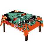 Japanese Demon Print Tablecloth