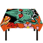 Japanese Demon Print Tablecloth