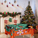 Japanese Demon Print Tablecloth
