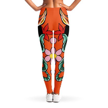 Japanese Demon Print Women's Leggings