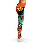 Japanese Demon Print Women's Leggings