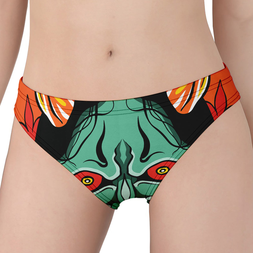 Japanese Demon Print Women's Panties