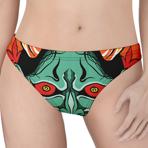 Japanese Demon Print Women's Thong